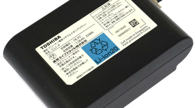 [CL1-P 41479025]TOSHIBA 東芝 コードレスクリーナー VC-CL100 シリーズ 他 バッテリーセル交換