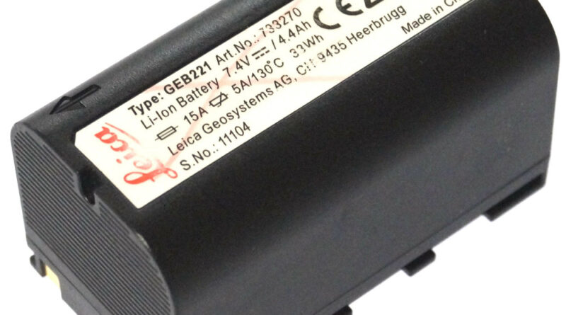 [Type: GEB221 Art.No: 733270]Leica ライカ 測量機器 TS15 他 バッテリーセル交換