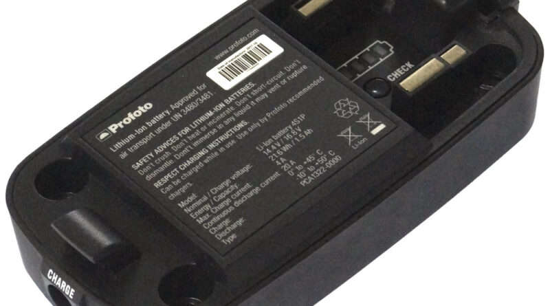 [PCA1322-0000 100396]Profoto B2 シリーズ 他 リチウムイオンバッテリーセル交換