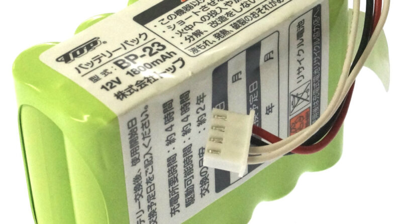 [BP-23 GP180AAH10YMXZ]TOP シリンジポンプ 輸液ポンプ TOP-2300 他 バッテリーセル交換