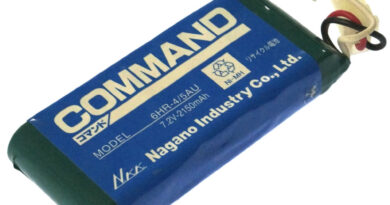 [6HR-4/5AU]長野工業 建設機械用ラジコン Nagano Industry Co.,Ltd. COMMAND コマンド バッテリーセル交換