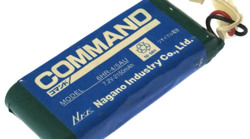 [6HR-4/5AU]長野工業 建設機械用ラジコン Nagano Industry Co.,Ltd. COMMAND コマンド バッテリーセル交換