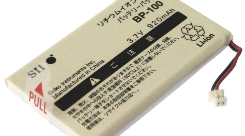 [BP-100]SII セイコーインスツルメンツ 電子辞書 SR-S9000 SR-G10000 他 バッテリーセル交換