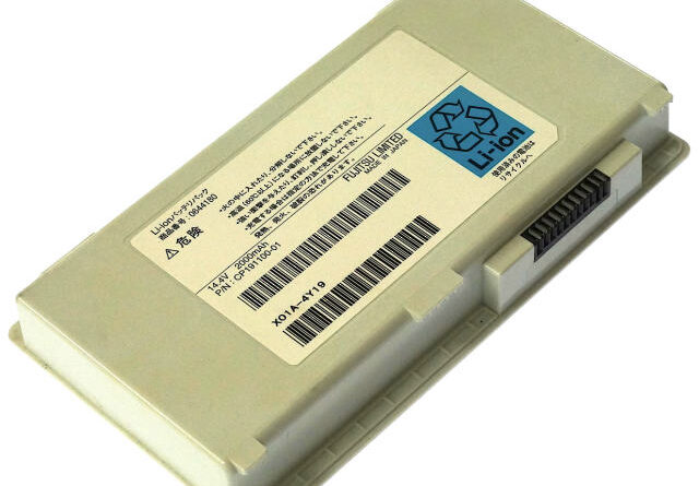 [FM-41 0644180 CP191100-01]富士通 Fujitsu FMV-LIFEBOOK Cシリーズ6200, 6220バッテリーセル交換