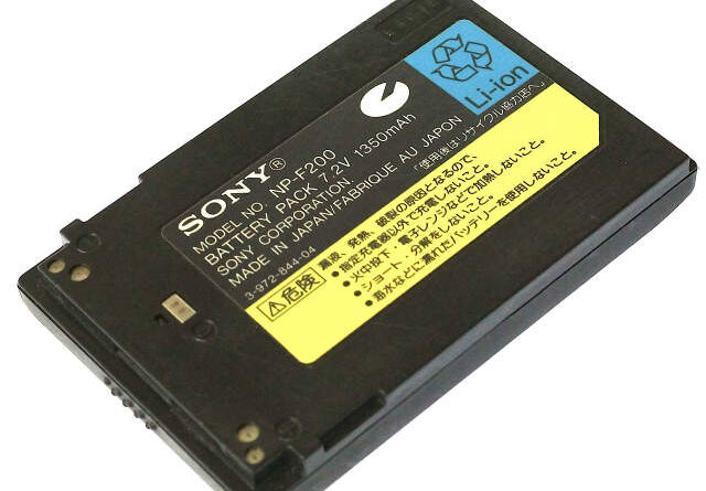 [NP-F200]SONY ソニー デジタルビデオカメラ DCR-PC10他 バッテリーセル交換