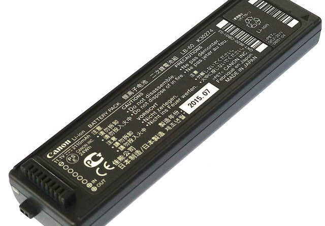 [LB-60]Canon キヤノン モバイルプリンター iP100 他 バッテリーセル交換