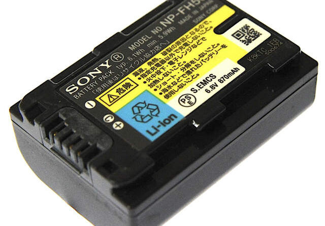 [NP-FH50]SONY ソニー デジタルビデオカメラ ハンディカム バッテリーセル交換