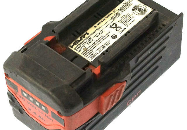 [B 36/2.4 LiIon、B36/2.4 LiIon]ヒルティー HILTI 電動工具 TE6-A他 バッテリーセル交換