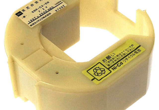 [6NR-CX-RN 52710222]東芝ライテック 非常灯電池 産業用照明 誘導非常灯 住設警報機器 バッテリーセル交換