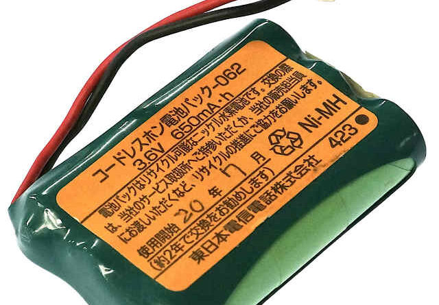 [コードレスホン電池パック-62 CT-デンチパック-062]NTT 電話機 BX-ACL-PS 他 バッテリーセル交換