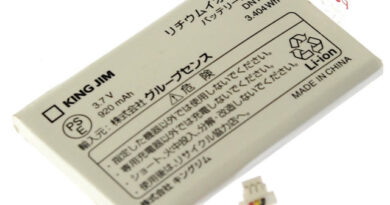 [DN1LB]KING JIM キングジム デジタル名刺ホルダー DNH10 バッテリーセル交換