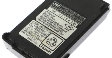 [BP-227FM]JRC 日本無線 船上通信用無線電話装置 JHS-430他 バッテリーセル交換