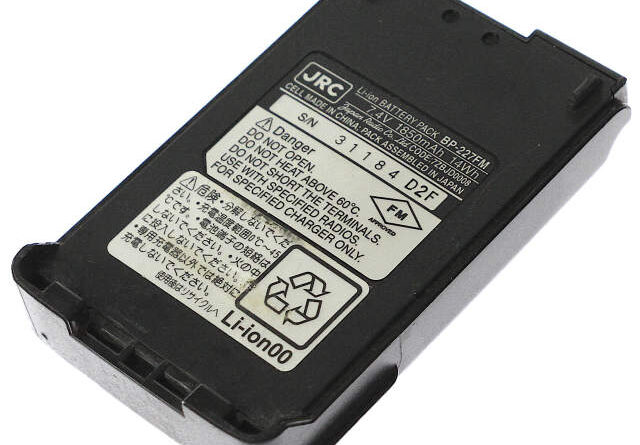 [BP-227FM]JRC 日本無線 船上通信用無線電話装置 JHS-430他 バッテリーセル交換