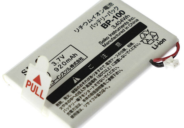 [BP-100]SII セイコーインスツルメンツ 電子辞書 SR-S9000 SR-G10000 他 バッテリーセル交換