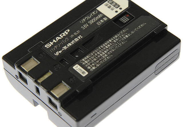 [VR-BL81]シャープ SHARP VL-DH4000、VL-DH5000、VL-HL100、VL-HL50、VL-HL55 他 バッテリーセル交換