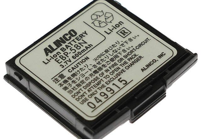 [EBP-58N]アルインコ ALINCO DJ-C7、DJ-X7 他 バッテリーセル交換