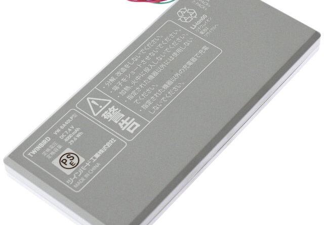 [VW-BA40LP型]ツインバード工業 TWINBIRD 防水ワイヤレスモニター LINK ZABADY VW-J109S 他 バッテリーセル交換