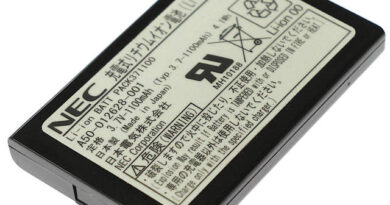 [Li-ion BATT PACK371100、LG3-9C1010-5(A50-012628-001)]NEC 日本電気 ビジネスフォン Aspire X コードレス受話器用 バッテリーセル交換