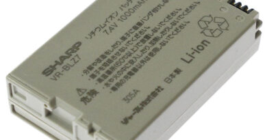 [VR-BLZ7]SHARP シャープ 液晶デジタルビューカム ビデオカメラ VL-Zシリーズ VL-Z5、VL-Z7、VL-Z300、VL-Z500、VL-Z800、VL-Z900 他 バッテリーセル交換