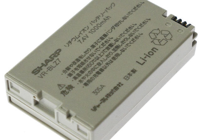 [VR-BLZ7]SHARP シャープ 液晶デジタルビューカム ビデオカメラ VL-Zシリーズ VL-Z5、VL-Z7、VL-Z300、VL-Z500、VL-Z800、VL-Z900 他 バッテリーセル交換