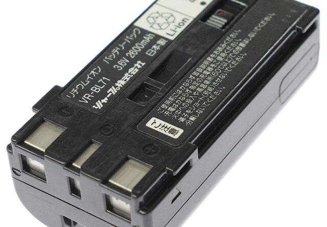 [VR-BL71]シャープ SHARP VL-DC2、VL-EX2、VL-HL100、VL-HL3、VL-HL50、VL-HL55 他 バッテリーセル交換