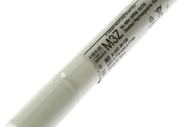 [3.6V NiMH X-002.99.106 M3Z]HEINE 眼科用トランスイルミネーター コンパクト充電ハンドル 3.6V バッテリーセル交換