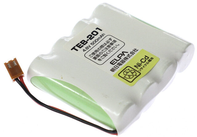 [TEB-201]朝日電器 エルパ ELPA TEB-201【NTT】CTデンチパック-001、-002、-004、-006、-009、-010【タムラ】BP486N-B 他 バッテリーセル交換
