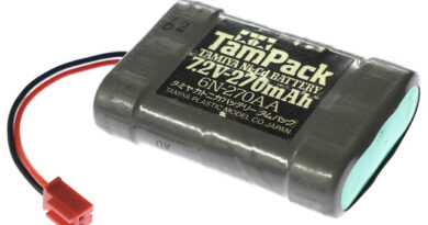 [6N-270AA]田宮 TAMIYA タミヤ タムパック TamPack 7.2V-270mAh バッテリーセル交換