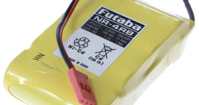[NR-4RB]Futaba 双葉電子工業 ラジコン受信機用 Ni-Cd バッテリーセル交換
