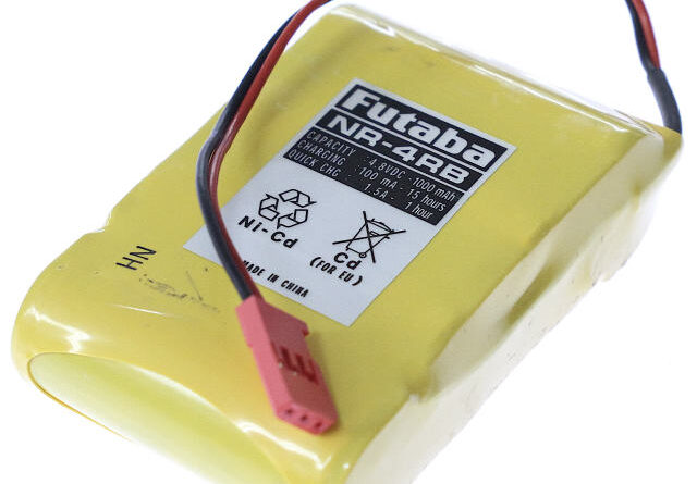 [NR-4RB]Futaba 双葉電子工業 ラジコン受信機用 Ni-Cd バッテリーセル交換