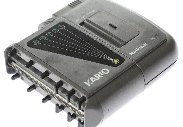 National ナショナル ヘアーカッター 刈り上げ用 KARIO カリオ ER322 ER322-H バッテリーセル交換
